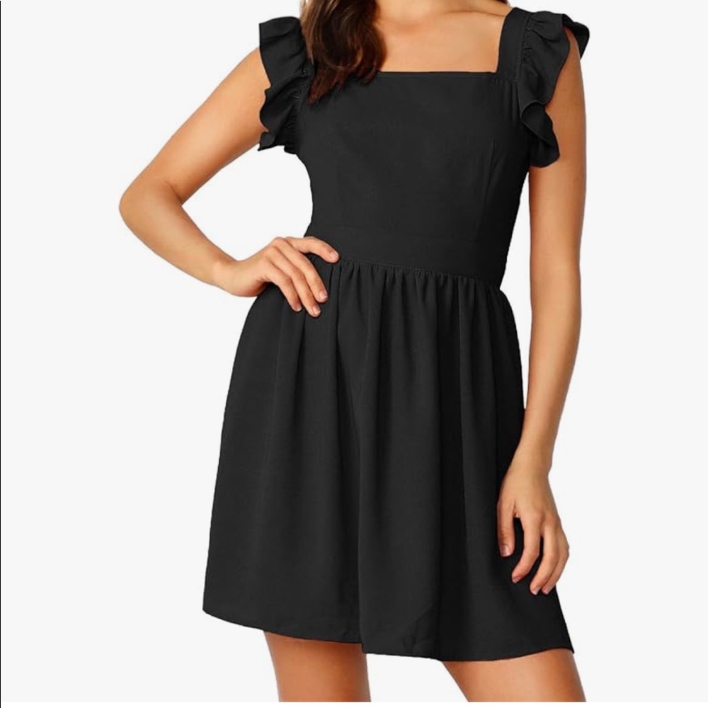 Black Cut Out Dress